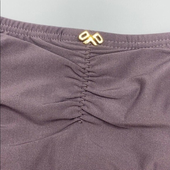 PILYQ Lavender Color Block Teeny Bikini Bottoms Women's Size Medium - Picture 3 of 7